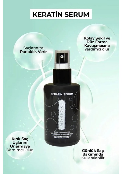 Jenerik Keratin Saç Serumu 75 Ml - Yıpranmış Saçlar İçin - Mrfs