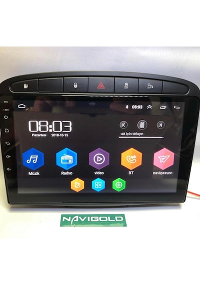 Peugeot 408-308 2 Gb Ram Android Kamera