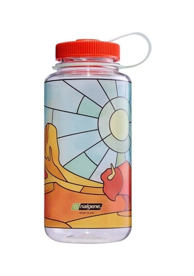 Nalgene 32oz Wm Clear Stained Glass Desert Görsel