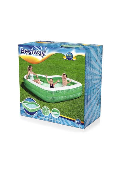 Bestway Şekilli Şişme Aile Havuzu 54336 Çok Renkli