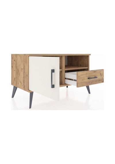 Hyperion Şifonyer 2 Raflı Tek Çekmeceli Tek Kapaklı 88x44x48 Çam-aytaşı/çam Aytaşı/çam Hyperion Şifonyer 2 Raflı Tek Çekmeceli Tek Kapaklı 88x44x48 Çam-aytaşı/çam Aytaşı/çam