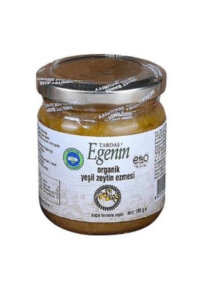 Tardaş Egenin Organik Yeşil Zeytin Ezmesi 195 G