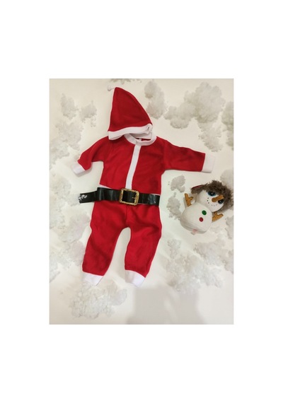 Pazarız Noel Kostümü Kırmızı