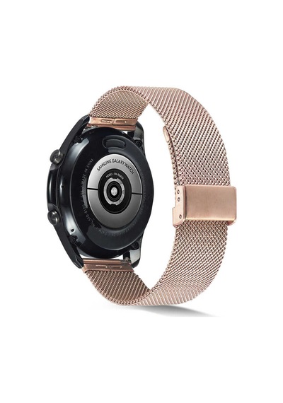 Huawei Gt2 46mm Uyumlu Krd-45 22mm Metal Mkst Kordon-mavi
