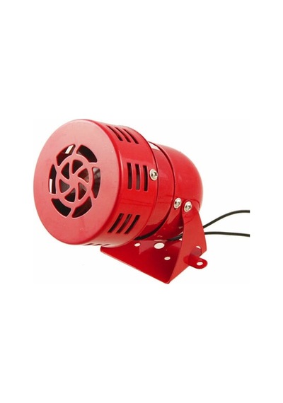 75 Mm Metal Gövde 220v Ac Motorlu Siren 110-130 Db
