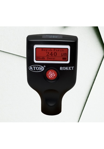 Atom Roket Boya Ölçüm Cihazı Boya Ölçer Boya Tets Cihazı Ölçüm Ci