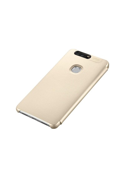 Huawei Honor V8 Smart View Pc Pu Kapaklı Kılıf Siyah