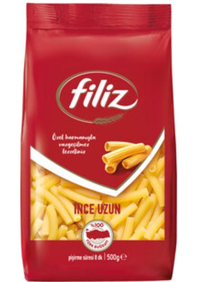 Filiz İnce Uzun Makarna 500 Gr 5 Adet