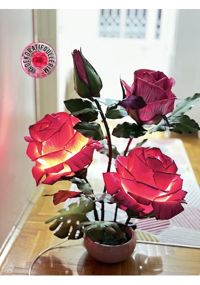 Favorite Pembe Lambader 112cm 2,5kg 220volt Dekoratif Organik