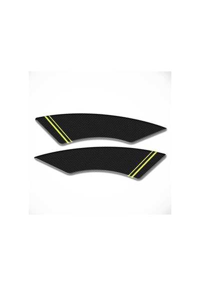 Pcx 125 2021 Karbon Neon Sarı Motosiklet bacak Koruyucu sticker pad