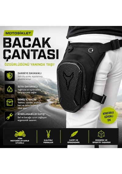 Motosiklet Bacak Çantası Su Geçirmez Suya Dayanıklı Telefon Cüzdan Anahtar Çantası Ayarlanabilir Bel Bacak Çantası Gri - Siyah Motosiklet Bacak Çantası Su Geçirmez Suya Dayanıklı Telefon Cüzdan Anahtar Çantası Ayarlanabilir Bel Bacak Çantası Gri - Siyah