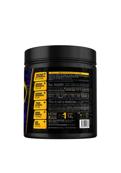 Proteinocean BATMAN PRE-WORKOUT- 420g x 2 Adet