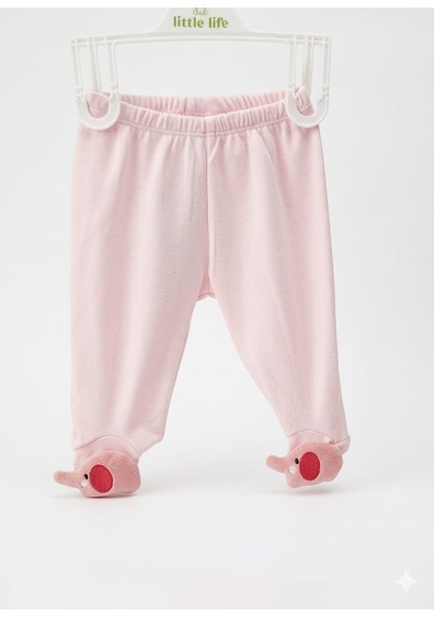 Minidamla Baby Little Life Pantolon Patikli Çıngıraklı Pembe