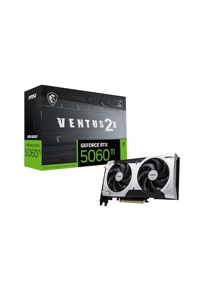 Msı Ventus 2x Plus Geforce Rtx 5060 Ti 8gb Gddr7 128bit Hdmı/dp Ekran Kartı