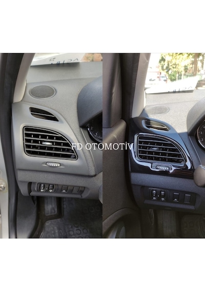 Renault Fluence Full Set Maun Kaplama Seti Piano Black Renk