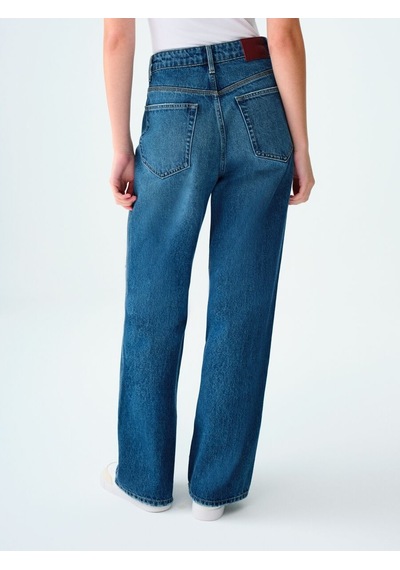 LOFT Wide Leg Regular Fit Kadın Pantolon Lf2037508 Q1.v1 Denim