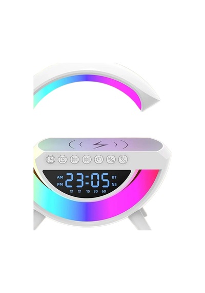 Mey İthalat Kablosuz Rgb Bluetooth Hoparlör Usb Fm Ve Aux Destekli Taşınabilir Ses Sistemi