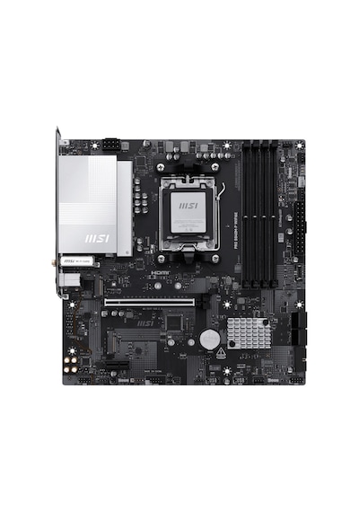 Msı Pro B840m-p Wıfı6-e Ddr5 Amd B840 Am5 Soket Ddr5 8000+ Oc Mhz Aaaa11msı0032