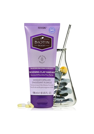 Hask Biotin Boost Kalınlaştırıcı Kil Maskesi 178ml Unisex