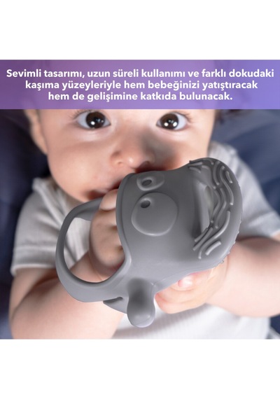 Diş Kaşıyıcı Gri