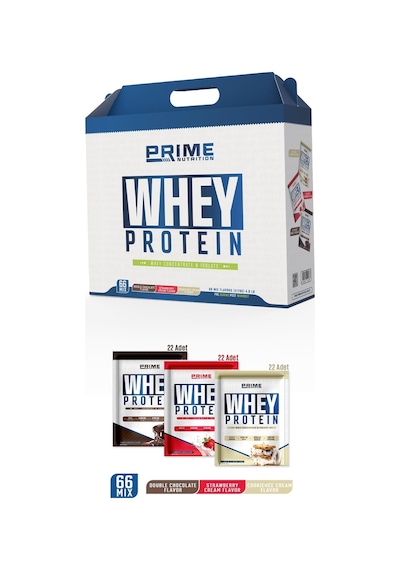 Prime Nutrition Whey Protein Sachet 66 Saşe X 33 Gram Mix - Whey Protein Tekli