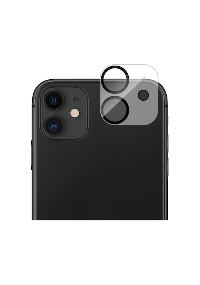 Buff Apple Uyumlu iPhone 11 / 12 Mini Kamera Lens Koruyucu Şeffaf