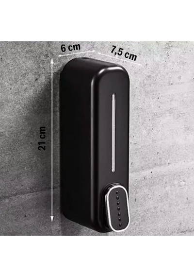 Buffer Siyah Duvara Monte Köpük Sabunluk Dispenser 300 Ml