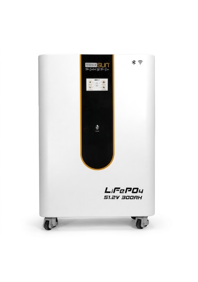 Mexxsun 51.2 Volt 300ah 15.36 Kwh Lifepo4 Lityum Akü