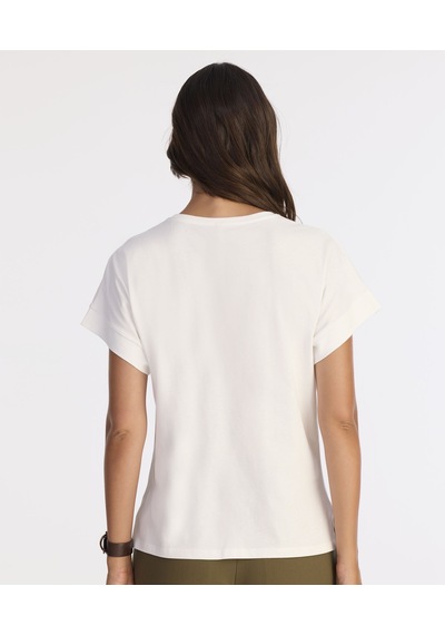 Yargıcı Regular Bisiklet Yaka Kısa Kol T-shirt 25kkts9015x 002 Beyaz