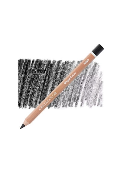 Cretacolor Megacolor Kalın Kuru Boya Kalemi Ivory Black 29250 Diğer