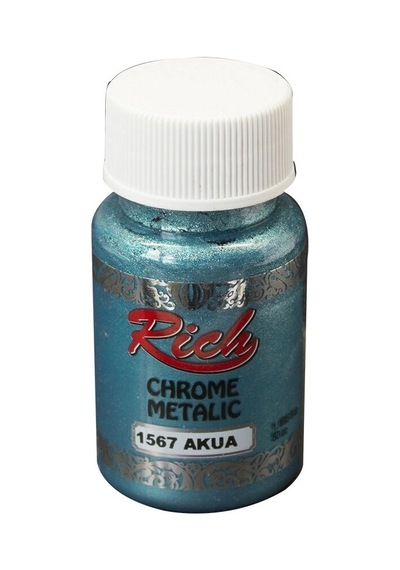 Rich Chrome Metalik Boya 50 Cc. 1567 Akua Renk