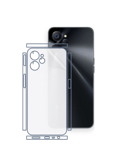 Realme 9i 5g Uyumlu Fullbody Arka Kaplama Hidrojel Koruyucu Film