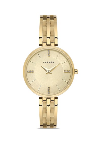 Carmen Cr.1.ag0106.04 Erkek Kol Saati Altın - Siyah