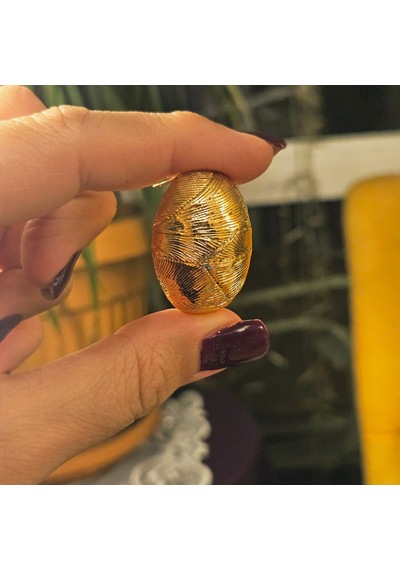 Slowshe 14 K Gold Kaplama Vintage Küpe altın