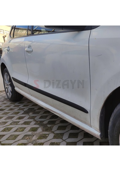 S-dizayn Vw Polo Abs Plastik Yan Kapı Çıtası 2009-2021 A+ Kalite