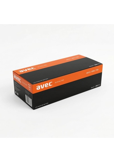 Avec Ag-13/lr44 1,5v Alkalin Düğme Pil 10lu Bls.