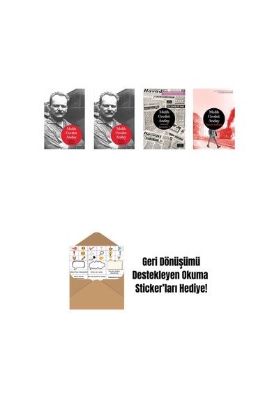 Melih Cevdet Anday 4 Kitap Set + Okuma Sticker'ları