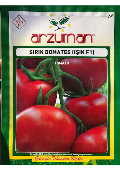 Arzuman Işık F1 Sırık Domates Tohumu  10 Adet