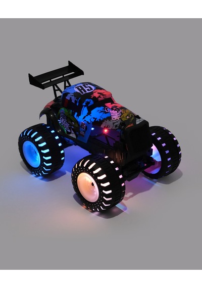 1:10 Ölçekli 2.4 Ghz Yüksek Hızlı Off Road Araba 4 Ch Usb Şarjlı Uzaktan Kumandalı Araba Çok Renkli