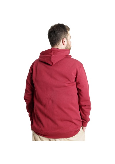 Mode Xl Erkek Hırka Kapson Fermuarlı Steel Interlock 21600 Bordo 001