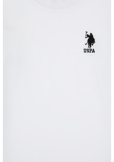 U.S. Polo Assn. Erkek Çocuk Beyaz Basic Bisiklet Yaka Sweatshirt 50314002-VR013 U.S. Polo Assn. Erkek Çocuk Beyaz Basic Bisiklet Yaka Sweatshirt 50314002-VR013