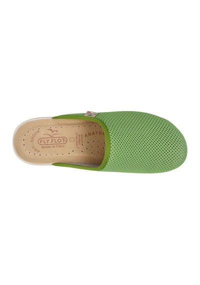 6018- Green Terlik Kadın T4 368 Fe Fly Flot Slipper Fresh Classıc 6018-green Yeşil