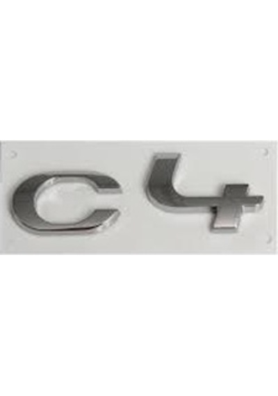 Citroen C4 Iı - C4 Yazısı Bagaj Kaputu Üzeri 96731907dx