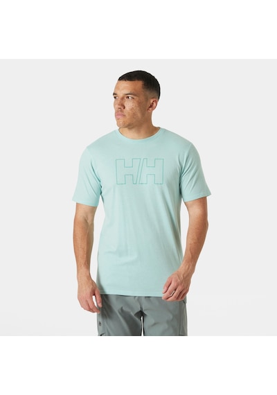 Helly Hansen Hh Tech Logo Erkek T-shirt-32441 Açık Yeşil