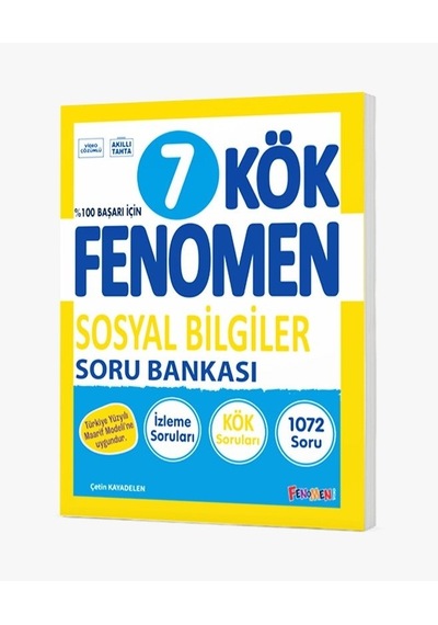 Fenomen Okul 2027 7. Sınıf Sosyal Bilgiler Kök Soru Bankası Maarif Model