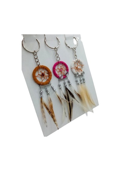 Dream Catcher Düş Kapanı Üç Renk Anahtarlık 84284159