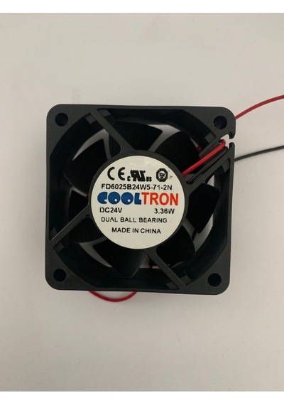 Cooltron 60 60 25mm Dc 24v 2 Kablolu Fan