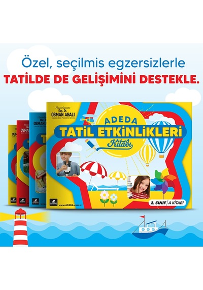 Adeda Tatil Etkinlikleri Kitabı 2. Sınıf