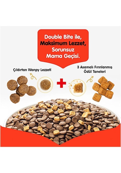 Wanpy With Oven Baked Bites Tavuklu Tahılsız Yavru Kedi Maması 1500 G