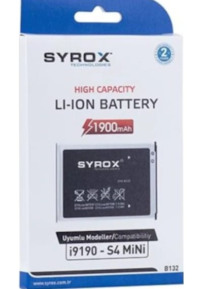 Syrox Samsung Uyumlu İ8150 / S8600 Batarya - Syx-B133